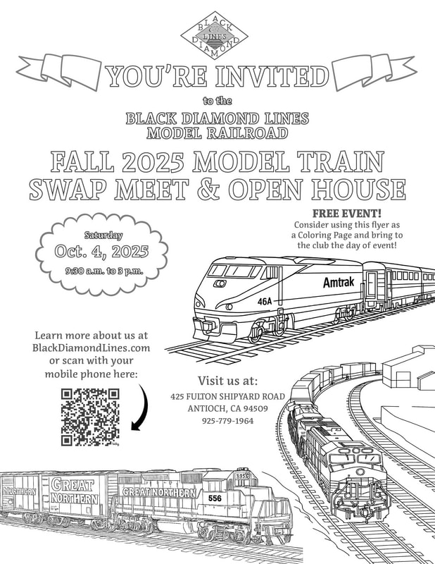 Fall 2025 Train Show Flyer
